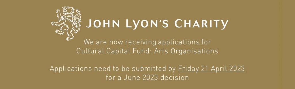 We are now receiving applications for the Cultural Capital Fund: Arts Organisations